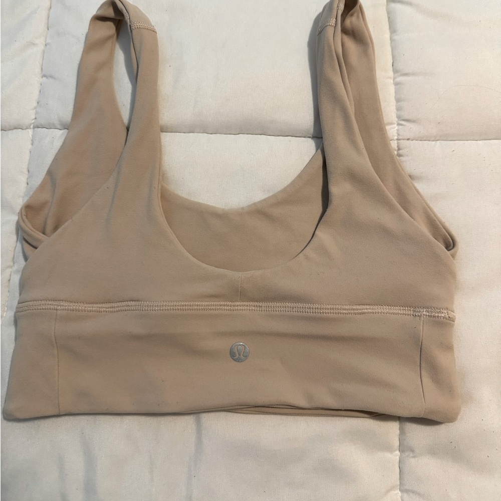 Lululemon Align Reversible Bra , A/B Cup contour both sides light nude beige - Picture 6 of 7